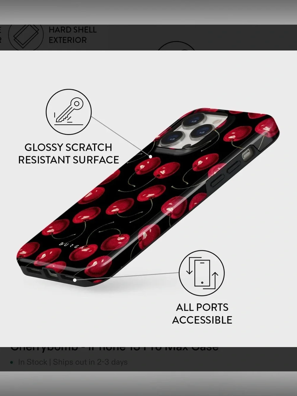 Burga phone case